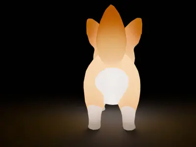 Corgi Indirect Lighting 3D model