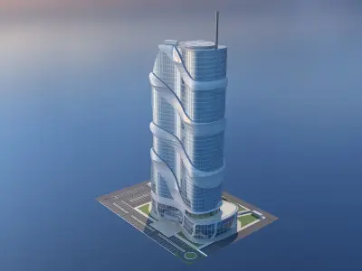 0175 - Skyscraper 3D model