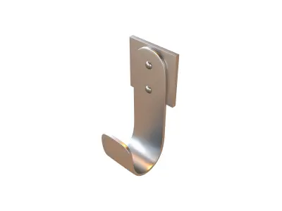 Wall Hook v1 001 Low-poly 3D model