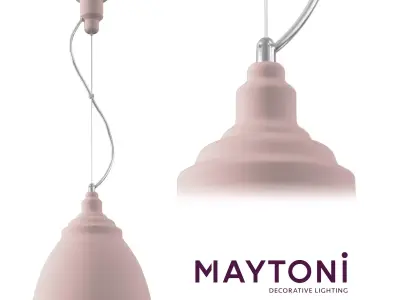 Pendant Lamp Bellevue P534PL-01PN Maytoni Modern Free 3D model