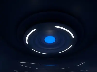 Sci Fi Room 3D model