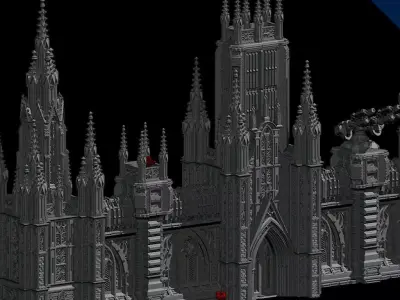 Outside Wall Modular 3D print model