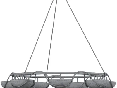 Atelier De Troupe Selene Ceiling Light 3D model