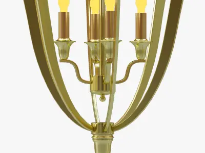 CURREY and COMPANY Protocol Chandelier 3D model