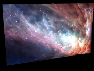 Omega Nebula 3D model