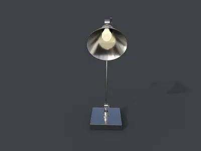 Modern Desk Lamp Low-poly 3D model