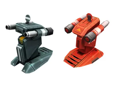 Machinery - Battery 01 3D model