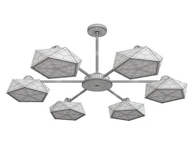 GEOMETRIC CH Low-poly 3D model