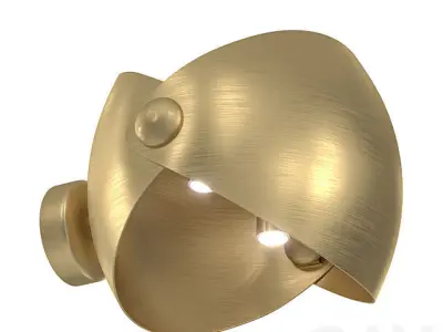 Zeta Wall Lamp 3D model purchase