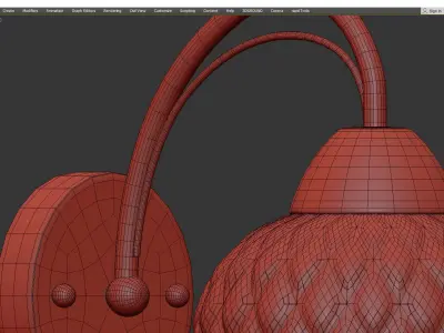  F promo Olimp Low-poly 3D model