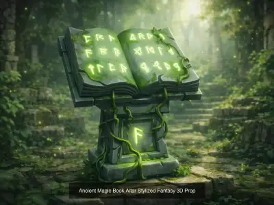 Stylized Fantasy Creatures Pack statue Forest Guardians