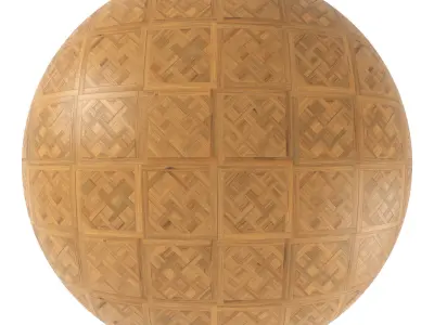 Parquet - Laminate - Wooden floor 4 in 1 3D model 8