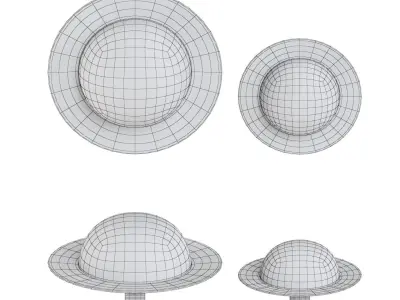 Alley Wall Lamps by AGO 3D model