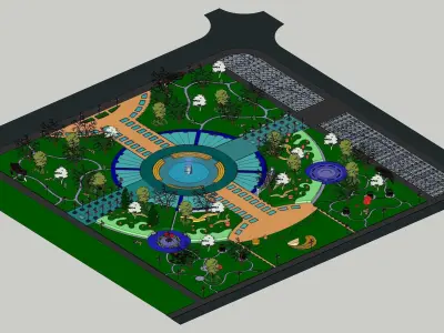 Sketchup Plaza 198 3D model