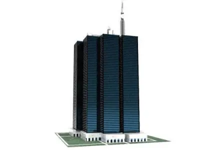 City Building 1 3D model