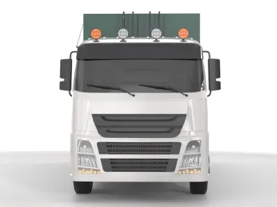  Generic Garbage Truck 01 