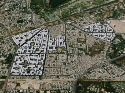 Lucknow - India 3D model