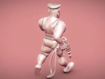 Captain Future - Otto Android - 1978 Printable 3D print model