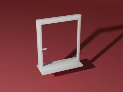 Window shelf 3D model