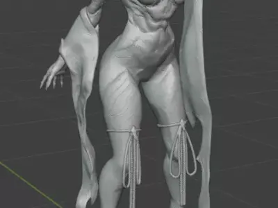 Ember Heirloom Warframe Air Kiss 3D print model