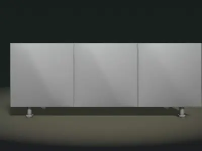 Cabinet Door for Cnc Carving 3D print model