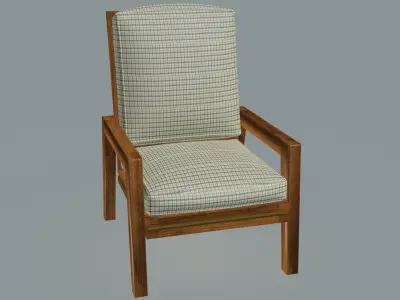 West Bay Lounge Chair 3D model