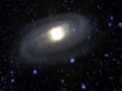Milky Way Galaxy 3D model