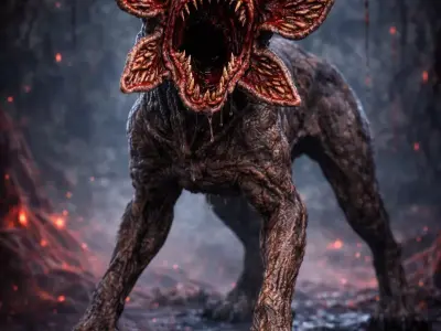 DEMODOG STRANGER THINGS MONSTER  3D print model