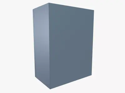 Wall Mounted Storage Cabinet Low-poly 3D model