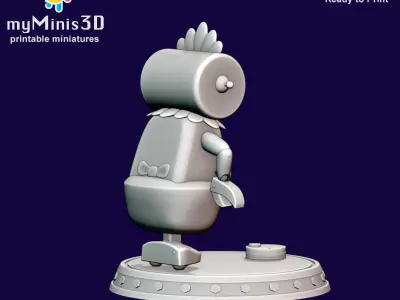 Cute Rosie Robot - Robotina FanToy 3D print model