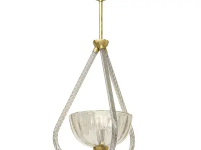 1stdibs Seguso Italian Mid Century Chandelier 3D model