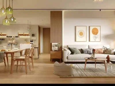 Living Room 3D model 92