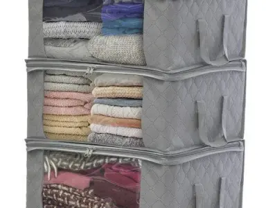 Fabric Underbed Storage Free 3D model
