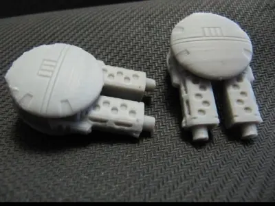 CHIBI-TECH SD - DOMINATOR-IV DUO GUNPOD  3D print model