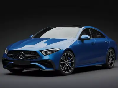 Benz CLS AMG 2022 3D model