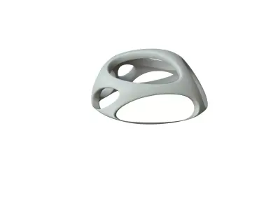 SciFi Cube Object No 57322 Low Poly Shape Low-poly 3D model
