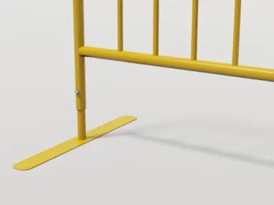 Safety Barrier 3D model get