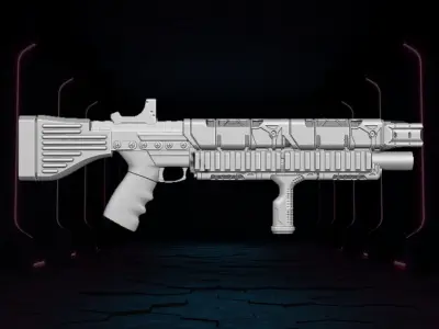 SciFi Kit 3D printable file for Action Figures 3D print model