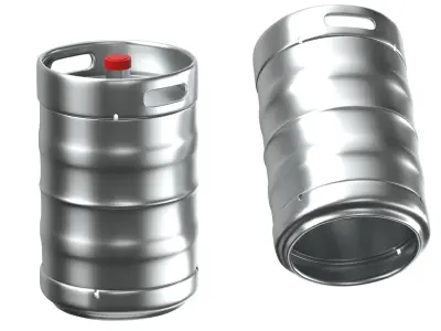 Beer Keg 3D model