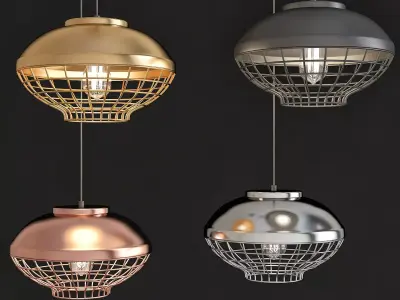 Toolery Simple creative LED 3d model Low-poly 3D model