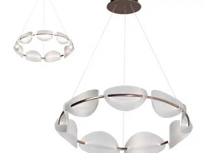 LED CHANDELIER LAMP 3D model
