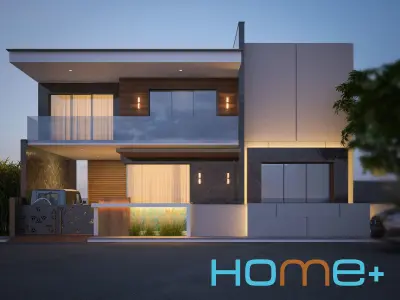 front facing home 3D model