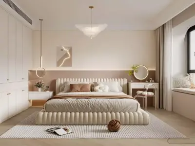 bedroom model  3D model