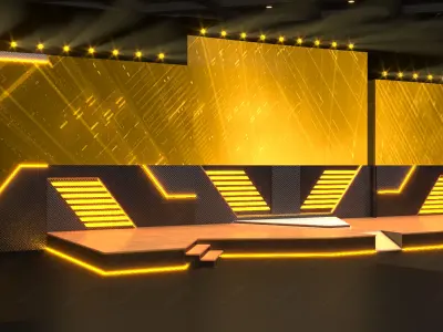 Virtual Stage 3D model