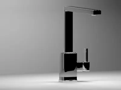 Waterworks Henry Faucet 3D model