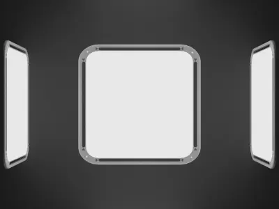 Sci-fi Lights Low-poly 3D model