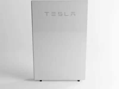 Tesla Powerwall house battery 3D model