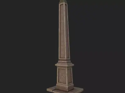 Obelisk Egypt Free low-poly 3D model