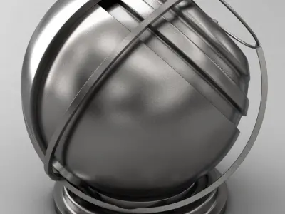 VRAY SHADER---METAL---Vanadium Hydride Texture