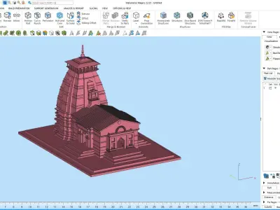 Temple Artwork-58 3D print model